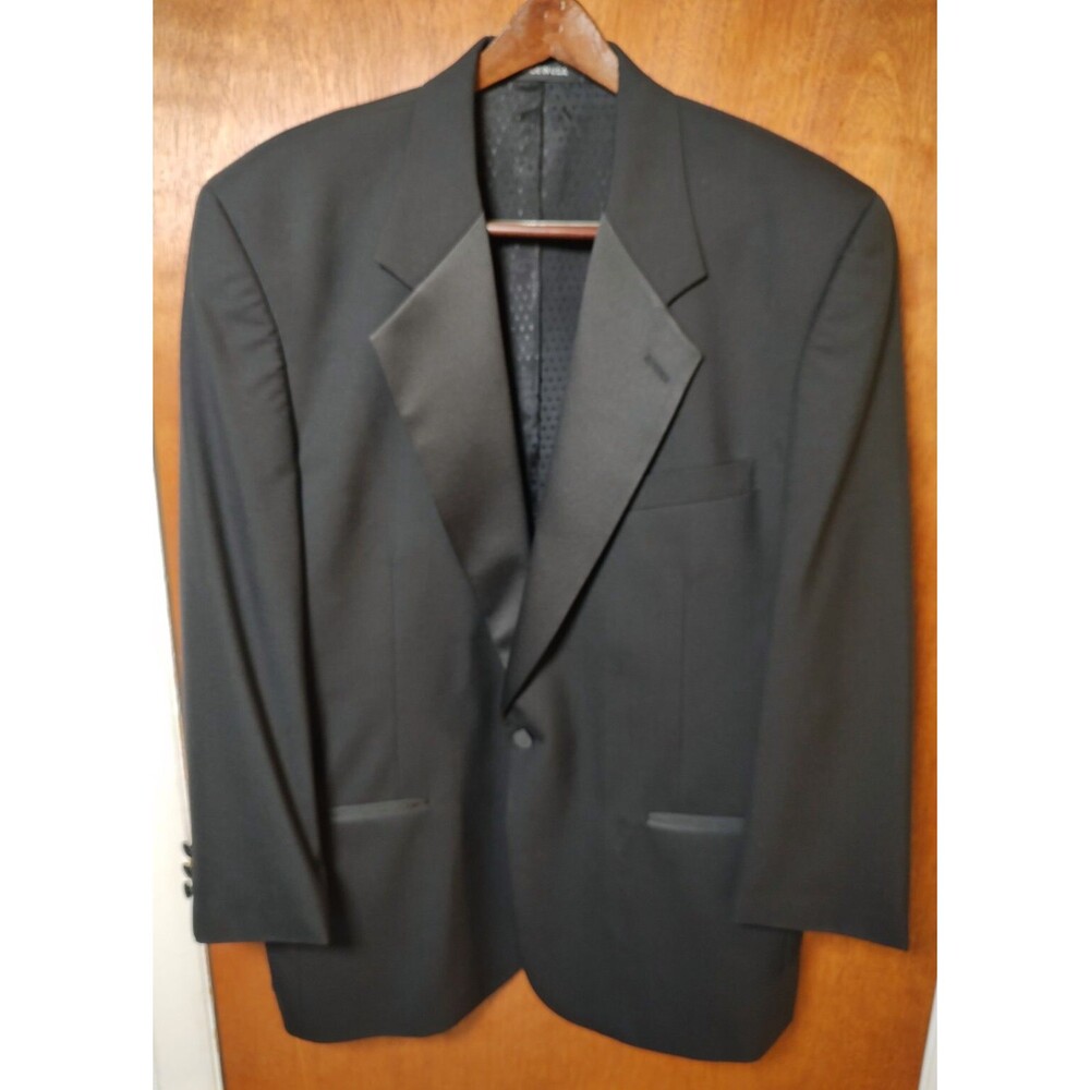 Lord West 2-piece tuxedo 44R jacket 38W pants w/ suspenders, bow tie, cumberbund